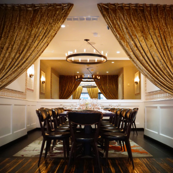 image 2Elegant Semi private alcove with curtains